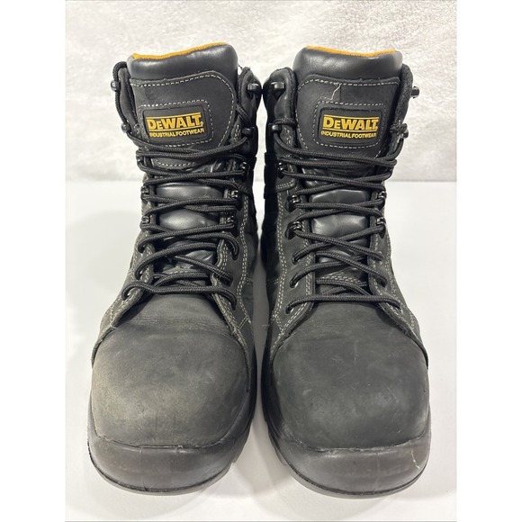 DEWALT Wheeler ST Black Leather Waterproof Steel Toe Work Boots Men Size 11M main image 4